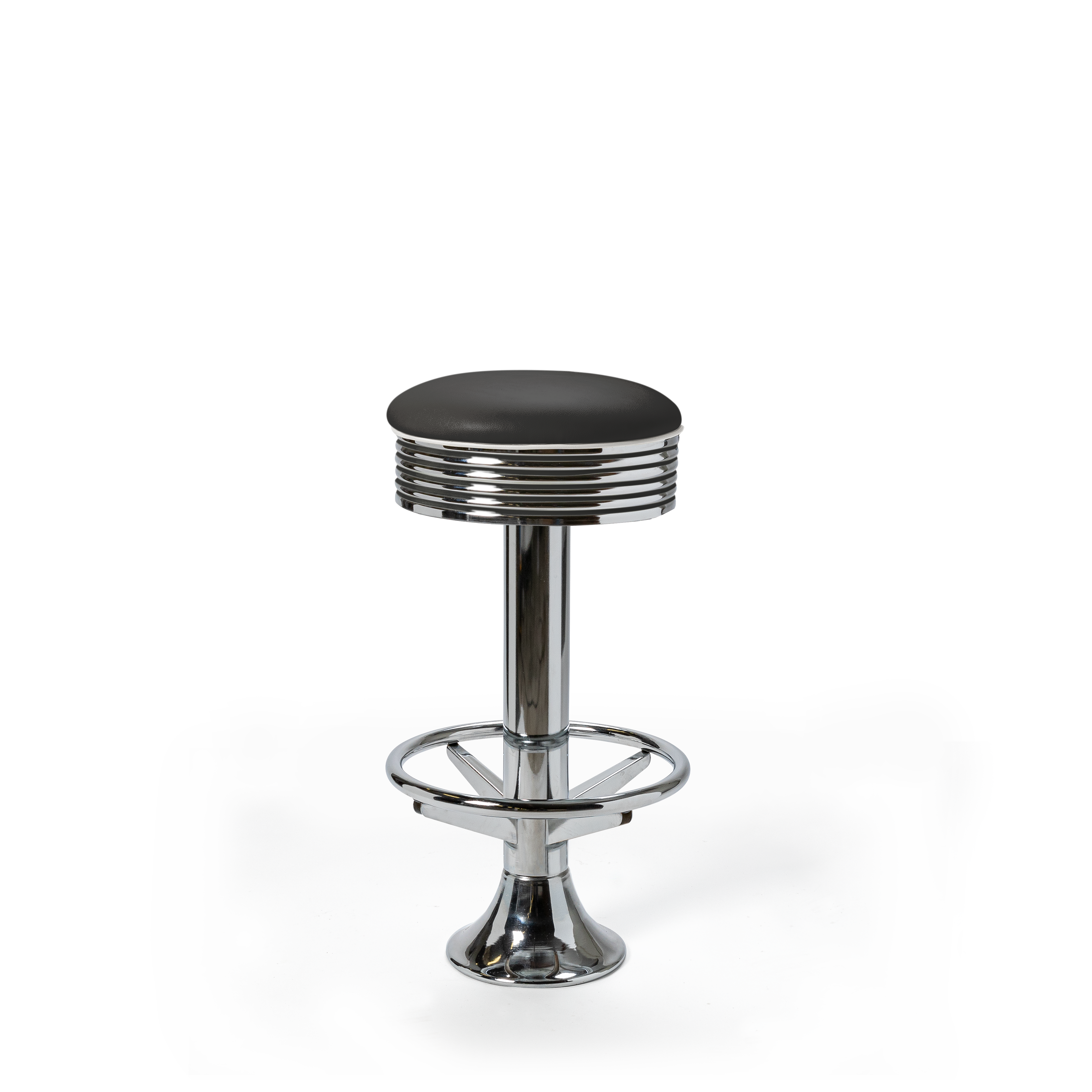 Casey Barstool Footring WP 77 Chrome