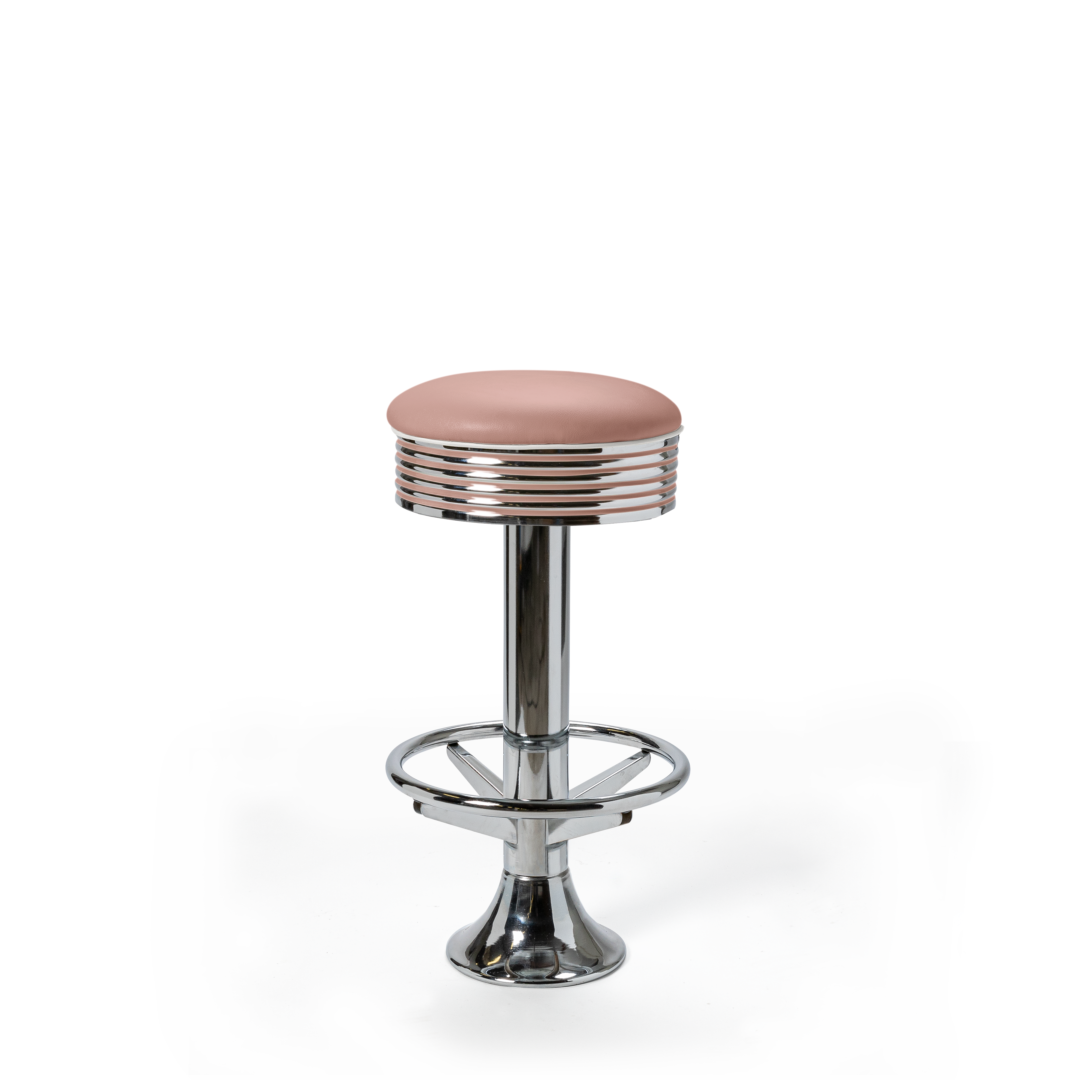 Casey Barstool Footring WP 77 Chrome