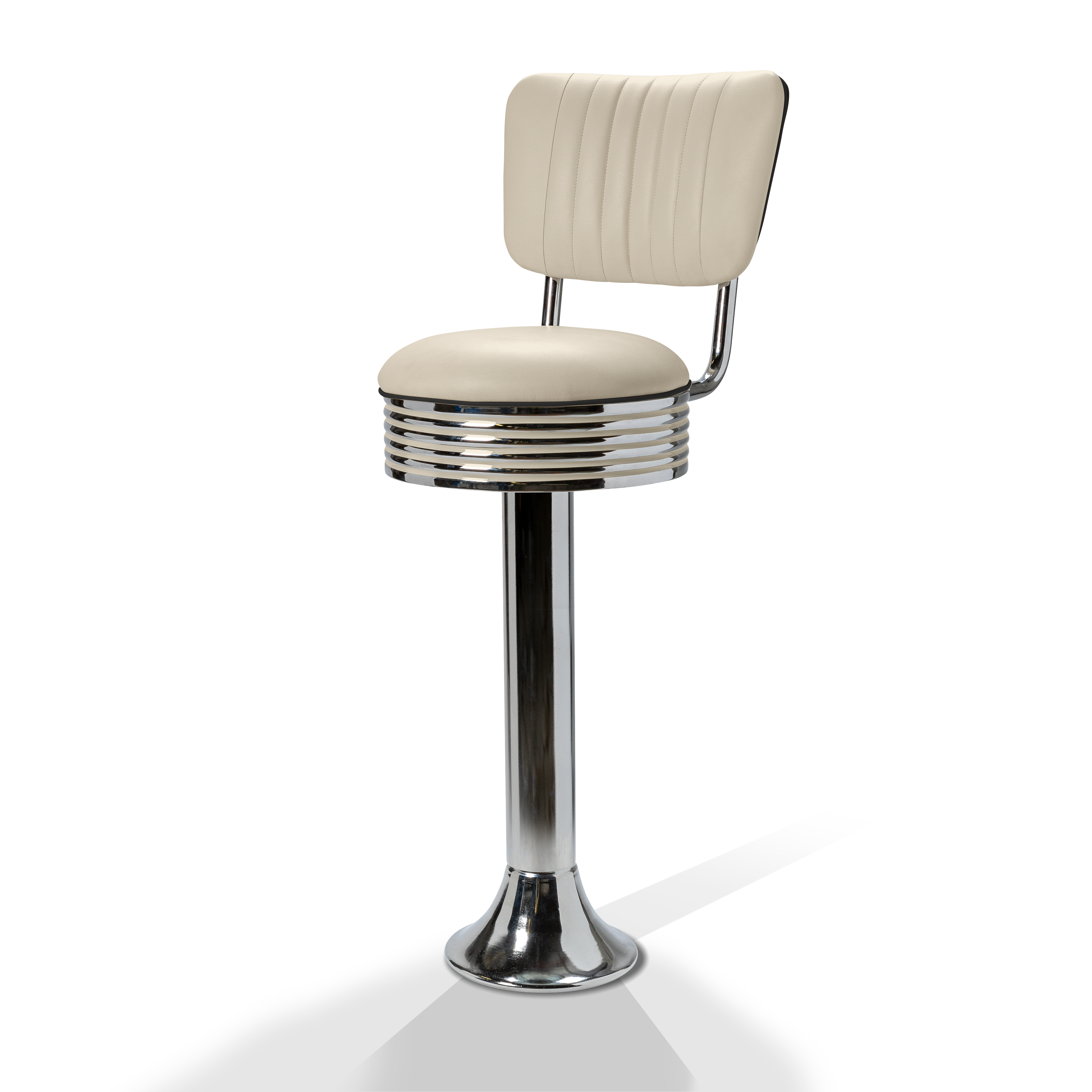 Casey Barstool Backrest BP 77 Chrome